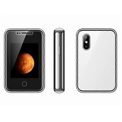 8XR 1,77-tuumainen mini matkapuhelin dual SIM dual standby kosketusnäyttö matkapuhelin - valkoinen Monivärinen White