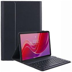 Yhteensopiva Lenovo Tab M11 PU -nahkaisen tablettitelinekotelon kanssa Bluetooth-näppäimistöllä, englanti + ukrainalainen näppäimistö Monivärinen
