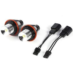 2kpl 5w valkoinen led enkeli eyes halo rengas lamppu polttimot bmw e39 e60 e53 e63 e66 ajovalo p