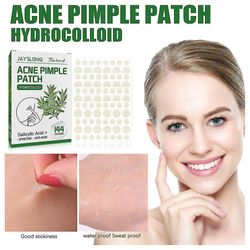 144stk Acne Bums Spot Zit Patches Hydrokolloid Usynlig Acne Klistermærker Hudbehandling