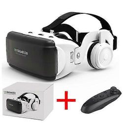 Uudet VR-lasit Shinecon Pro virtuaalitodellisuus 3D Vr lasit Lasit Pahvikuulokkeet Virtuaalilasit älypuhelimille Ios Android Paketti 6