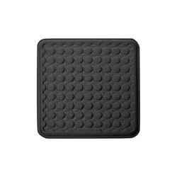 Geeliistuintyyny pitkälle istumiselle pehmeä ja hengittävä, geelituolin tyyny pyörätuolille, turvaistuimet, työtuoli keskikokoinen Musta medium size