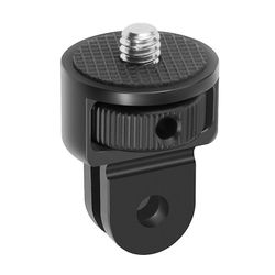 SS45181-A1 alumiiniseos 1/4 tuuman ruuvijalustasovitin Insta360 Gopro DJI: lle, 360 astetta kääntyvä Monivärinen Black