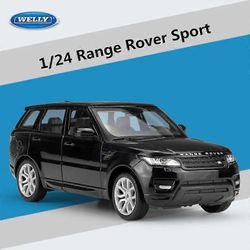 Redkid 1:24 Land Range Rover urheilu SUV Alloy Car Malli Painevalettu metalli leluajoneuvot Automalli Simulaatio Kokoelma Lasten lahja Musta