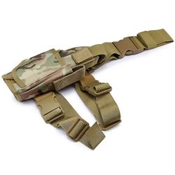 Jagt militær Universal Taktisk Drop Ben Lår Gun Hylster MC