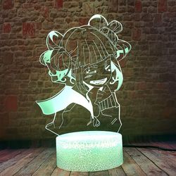 Anime Lampe 16 Farver Skift Fjernbetjening Tabel Indretning
