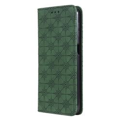 Gangxun Kompatibel med Samsung Galaxy A32 5g taske læder magnetisk flip folio cover tegnebog grøn