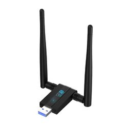 1300m USB Wifi-adapter Mini nettverkskort 2.4G/5G trådløst nettverkskort 1