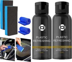 Plastvitaliserande beläggningsmedel, nanoplastuppfriskande beläggning, rengöringsmedel för bilar, renoveringsålder för plastdelar