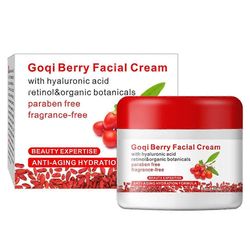 Goji marjavoide anti-aging ryppyjä estävä kosteuttava ihonhoito kasvojen kosteusvoide elvyttävä 100G