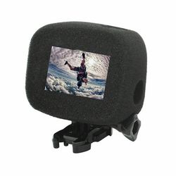 Til Gopro 7 6 5 vindtæt vindskum støjreduktion svamp dække sag for Gopro Hero 7 6 5 Skum forrude