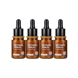 Levende Glamour Miracle Retinol Serum, Vibrant Glamour Retinol Serum, Anti-aging Firming Serum, Face Lifting, Anti-Aging Serum (pakke med 4)