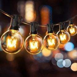 9m 30 sipulia ulkona ja sisätiloissa juhlaseppele, ulkona G40 kevyt seppele, ip65 liitettävä jouluseppele puutarhakoriste pergola päivänvarjo keddin