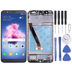 OEM LCD-näyttö Huawei P smart (Nauti 7S), FIG-LX1, FIG-LA1, FIG-LX2, FIG-LX3 Digitizer Full Assembly kehyksellä (musta)