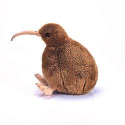 12 cm Kiwi-pehmolelu, pörröinen ja pehmeä pehmolelu, täydellinen halailuun