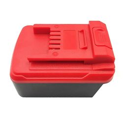 Akkutyökalun sovitinmuunnin Milwaukeen 18V Li-Ion-akulle Einhell Power X-Change 18V Li:lle Punainen & musta