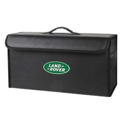 Auton tavaratilan säilytyslaukku, nahkainen retkilaatikko, kokoontaitettava Land Rover Range Rover Evoque Velar Defender Discovery Freelanderille C...