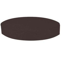 Ulkona oleva pyöreä poreammeen kansi Vedenpitävä kylpyläkylpytynnyrin kansi Pölysuoja Kahvin väri 160x90cm