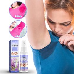 1/2st 30ml lavendel deodorant svett kropp lukt borttagning underarm lukt spray arom 1Pc