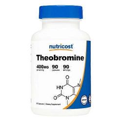 Nutricost Theobrommine kapselit, 400 mg, 90 count