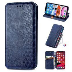 Kompatibel med Xiaomi Mi 10 Lite 5g Flip Case Etui Vintage Wallet Flip Cover med magnetisk lukning Coque - Blå