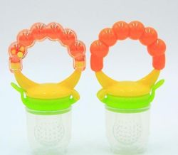 Hmwyv Hmwy-moderne non toxic toddler sut feeder og Nibbler (orange S)