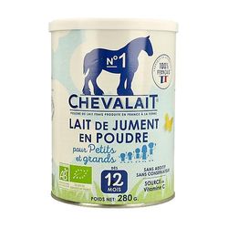 Chevalait Organic horse milk powder 280 g of powder