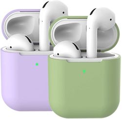 AIR Taske til AirPods-coverskins (AirPods 2 lys lilla)