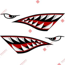 Redkid Persoonallisuus Auto Kalastustarrat Sitruunahai Suutarra Kuorma-auto Tarrat Hampaat Ovi Auto sivulle Vene Muotoilu Auto heijastava alus Beig...