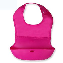 Silic Bibs - , Travel Bibs -setti Vaaleanpunainen