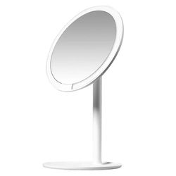 Huizhiwentong Led Makeup Mirror Desktop Desktop Makeup Spejl Ring Fylde Lys Lille og bærbar