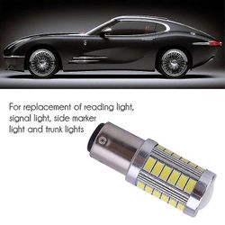 2 X Ba15s P21w 1156 33smd 5630 12v Auto Bil Backup Reverse Light Lamp Bulb