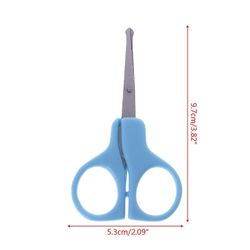 900c Negleklippere Baby Negle Cutter Pleje Pleje Nyfødte Børn Sikkerhed Rustfrit Stål Saks Tilfældig Farve Rund Spids