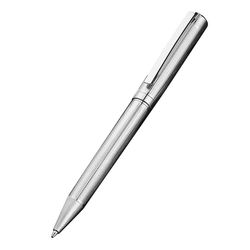 Luksus Metal Twist Ballpoint Pen Business Signatur Rollerball Business Office S Sølv