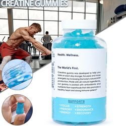 Kreatin Gummies Sport Fitness Energi Pre-workout Kreatin Gummies 3 pcs