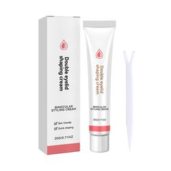 Taishh Double Eyelid Styling Cream Pitkäkestoinen Näkymätön Double Eyelid Shaping Styling Cream 20g Valkoinen