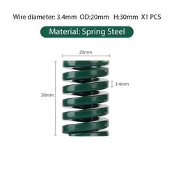 Simsonn Erittäin kestävä jarrukumi Kilpasimulaatio HE PRO polkimet modifioidut vaimennus kumiputkijousielementti Elastomeerit G 3.4mm