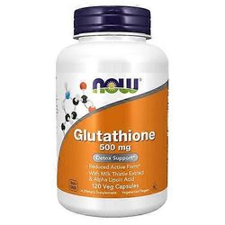 Now Foods glutationi, 500 mg, 120 VegCaps (1 kpl pakkaus)