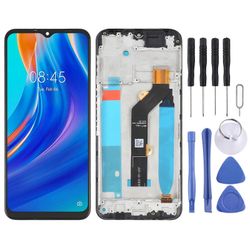 OEM LCD-näyttö Tecno Spark 7T -digitoijalle Täysi kokoonpano kehyksellä