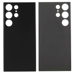 Samsung Galaxy S23 Ultra S918 takaakkukotelon kannen vaihto (ilman logoa)-musta Monivärinen Black