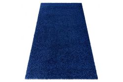 RugsX Matto SOFFI shaggy 5cm laivastonsininen sininen 60x100 cm
