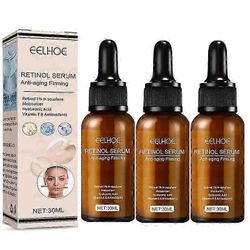 3kpl retinolikasvoseerumi Anti-aging poistaa ryppyjä kiinteyttävä nosto valkaisu kirkastava kosteuttava kasvojen ihonhoito