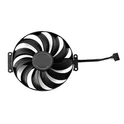 95MM 6PIN tuuletin GTX1650 1630 GDDR6 4GB PHOENIX FDC10U12D9-C näytönohjaimen tuulettimelle Musta