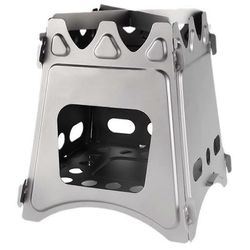 Titaanipuuhella - Ultrakevyt taitettava retkeilypoltin