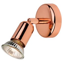 Firstlight Lighting Runner 1 Light Single Spotlight Kobber, GU10