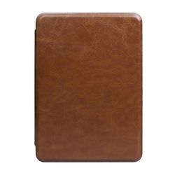 Nahkasuojus Auto Sleep Wake -käsihihnalla Kindle Paperwhitelle 11. sukupolven Haoyi Ruskea