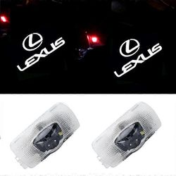 2 osaa soveltuvat Lexus LS RX ES IS LX Lexus Door Projection Atmosphere -lamppuun
