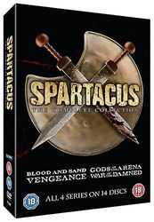 Spartacus The Complete Collection DVD (2015) Andy Whitfield cert 18 14 diske - Region 2