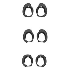 Bose QuietComfort Earbuds II / Ultra Silicone -korvakärjet, pölytiivis suojakuori takaa turvallisen istuvuuden ja hygienian Musta