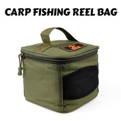 Carp Fishing Reel Bag Oxford Vandtæt bærbar bæretaske til 500-10000 Series Spinning Reel Fiskegrej Taske Opbevaring